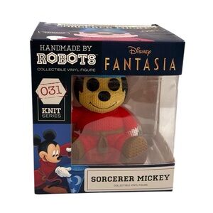 New Disney Handmade by Robots Sorcerer Mickey Vinyl Figure -  # 031